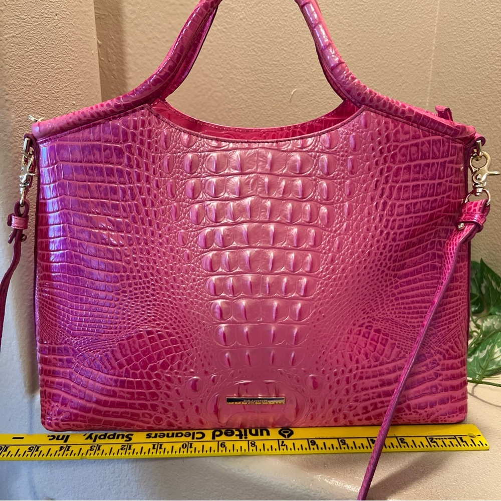 Brahmin Elaine Hibiscus Ombre Melbourne bag - Picture 6 of 13